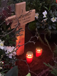 Grabkreuz Walter Krautwurst