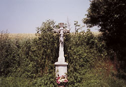 altes Wegekreuz an der Teschnauerstrasse
